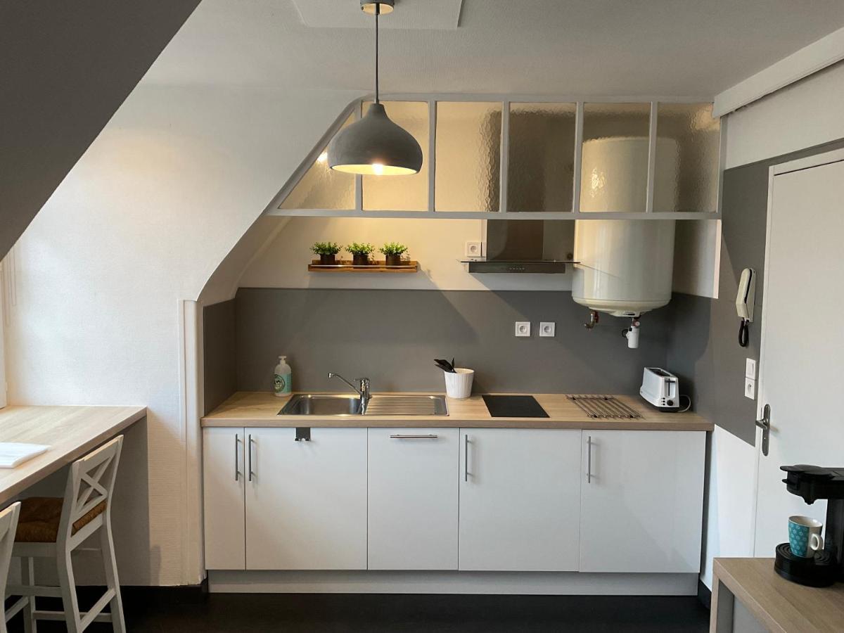Appartement Cosy Bord De Mer Port-en-Bessin-Huppain Esterno foto